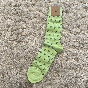 J Crew men’s palm tree socks
